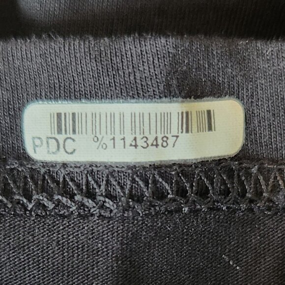 Balmain Paris Black Long Sleeve T-Shirt Size Small 100% Cotton Read Description - Picture 8 of 12